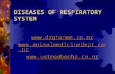 DISEASES OF RESPIRATORY SYSTEM   .