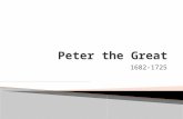 1682-1725.  Analyze why Russia was isolated from Western Europe.  What changes Peter the Great brought to Russia.
