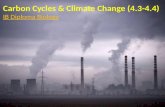 Carbon Cycles & Climate Change (4.3-4.4) IB Diploma Biology.