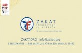 ZAKAT.ORG | info@zakat.org 1.888.ZAKAT.US | 1.888.ZAKAT.US | PO Box 639, Worth, IL 60482.