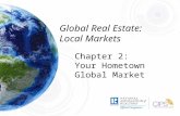 Global Real Estate: Local Markets Chapter 2: Your Hometown Global Market.