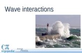 Wave interactions. Describing waves A crest represents all the high points in a wave. A trough is all the low points in the wave.
