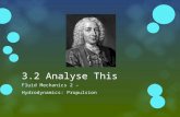 3.2 Analyse This Fluid Mechanics 2 – Hydrodynamics: Propulsion.