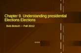 5/5/2015 Chapter 9. Understanding presidential Elections Elections Bob Botsch -- Fall 2012.