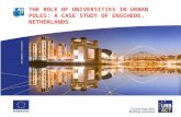 THE ROLE OF UNIVERSITIES IN URBAN POLES: A CASE STUDY OF ENSCHEDE, NETHERLANDS.