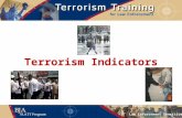 Law Enforcement Sensitive 1 Terrorism Indicators