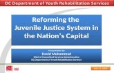July 31, 2009 Reforming the Juvenile Justice System in the Nation’s Capital Reforming the Juvenile Justice System in the Nation’s Capital Presentation.