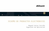 DISEÑO DE PRODUCTOS ELECTRONICOS Miguel Ariza Triviño Ingeniero de Aplicacion.