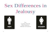 Sex Differences in Jealousy By: Cynthia Hamidi Matt Ramirez Sidhant Srivastava.