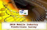 2010 Mobile Industry Predictions Survey. © Chetan Sharma Consulting, All Rights Reserved Copying w/o permission is prohibited Jan 2010 2 .
