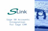 Sage 50 Accounts Integration for Sage CRM. S-Link Integration Import/synchronises Sage 50 Accounts Customer, Supplier, Products, Price Lists, People and.