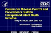 SAFER HEALTHIER PEOPLE Centers for Disease Control and Prevention’s Sudden Unexplained Infant Death Initiative Terry W. Davis, EdD, EdS, MA CityMatCH/NACCHO