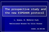 The prospective study and the new ESPGHAN protocol L. Greco, D. Mičetić-Turk Mediterranean Network for Celiac Disease Istanbul, June 30th 2012.