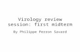 Virology review session: first midterm By Philippe Perron Savard.