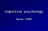 Cognitive psychology Rosie IVÁDY. Course schedule 9-10.30 lecture 10.30-10.45 break 10.45- 12.15 lecture 12.15-12.45 lunch break 12.45-13.30 talking seminar.