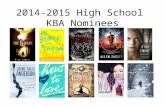 2014-2015 High School KBA Nominees. Why you didn’t hear about KBA last year