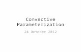 Convective Parameterization 24 October 2012. Thematic Outline of Basic Concepts What is a convective parameterization? What are the key tenets of convective.
