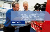 Date de la présentation Rexel Group Leading worldwide distributor of electrical supplies.
