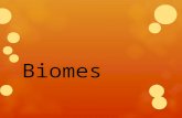Biomes. What is a Biome?  Biomes are large regions characterized by a specific type of climate and certain types of plant and animal communities.  Each.
