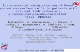 Intra-arterial administration of Bone- marrow mononuclear cells in patients with critical limb ischemia – a randomized placebo-controlled trial PROVASA.