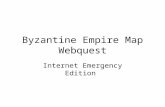 Byzantine Empire Map Webquest Internet Emergency Edition.