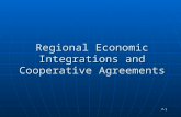 Regional Economic Integrations and Cooperative Agreements 7-1.