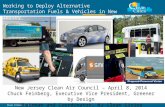 Clean Cities / 1 Working to Deploy Alternative Transportation Fuels & Vehicles in New Jersey New Jersey Clean Air Council – April 8, 2014 Chuck Feinberg,