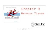 Copyright 2010, John Wiley & Sons, Inc. Chapter 9 Nervous Tissue.