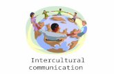 Intercultural communication. Intercultural communication – cross cultural communication “It´s no cultures that meet, but human individuals who are influenced.