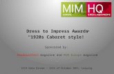 Dress to Impress Awards “1920s Cabaret style!” Sponsored by: Headquarters magazine and MIM Europe magazine ICCA Gala Dinner – 25th of October 2011, Leipzig.