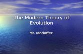 The Modern Theory of Evolution Mr. Modafferi. Do Now What did Lamarck believe? What did Lamarck believe?