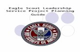 Eagle Scout Leadership Service Project Planning Guide.