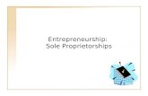 19 - 131 - 1 Entrepreneurship: Sole Proprietorships.