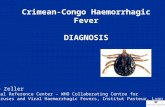 Crimean-Congo Haemorrhagic Fever DIAGNOSIS Hervé Zeller National Reference Center - WHO Collaborating Centre for Arboviruses and Viral Haemorrhagic Fevers,