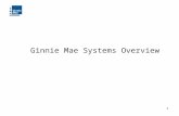 1 Ginnie Mae Systems Overview. 2 Integrated Pool Management Concept of Operations Ginnie Mae Proprietary Systems Bank of New York Proprietary Systems.