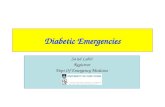 Diabetic Emergencies Sa’ad Lahri Registrar Dept Of Emergency Medicine.