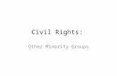 Civil Rights: Other Minority Groups. Brown Power.