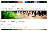 Update on Immigration Matthew Soerens US Church Training Specialist, World Relief Field Director, Evangelical Immigration Table.