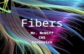Fibers Mr. McNiff CHSForensics. Introduction Fragments of cloth can have individual and or class characteristics. Fragments of cloth can have individual.