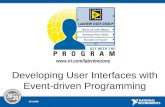 Developing User Interfaces with Event-driven Programming .