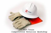 AEP-Texas Competitive Retailer Workshop. David Hooper Director, Customer Services.