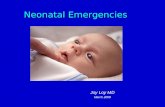 Neonatal Emergencies Joy Loy MD March 2009. 1. 1.discuss the underlying pathophysiology of selected neonatal emergencies, 2. 2.explain the anesthetic.
