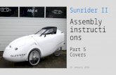 Assembly instructions Part 5 Covers 19 January 2014 Sunrider II.