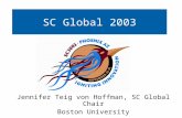 SC Global 2003 Jennifer Teig von Hoffman, SC Global Chair Boston University.