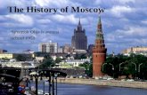 The History of Moscow Suvertok Olga Ivanovna school 1958.