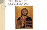 The Rise of Christianity. Jews and the Roman Empire Most Jews lived in Judea which became a Roman province in 6 C.E. Many Jews hoped they would win back.