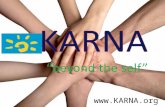 Www.KARNA.org. Nobody can do everything, however everyone can do something.