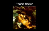 Prometheus. Pandora What’s her story? Deucalion and Pyrrha Who were they? Who can be the first to make a T-T connection?