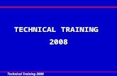 TECHNICAL TRAINING 2008. INVERTER MINI CHILLER FAQ