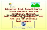Sun Mountain International Interamerican Development Bank Disaster Risk Reduction in Latin America and the Caribbean Through Environmental Management and.